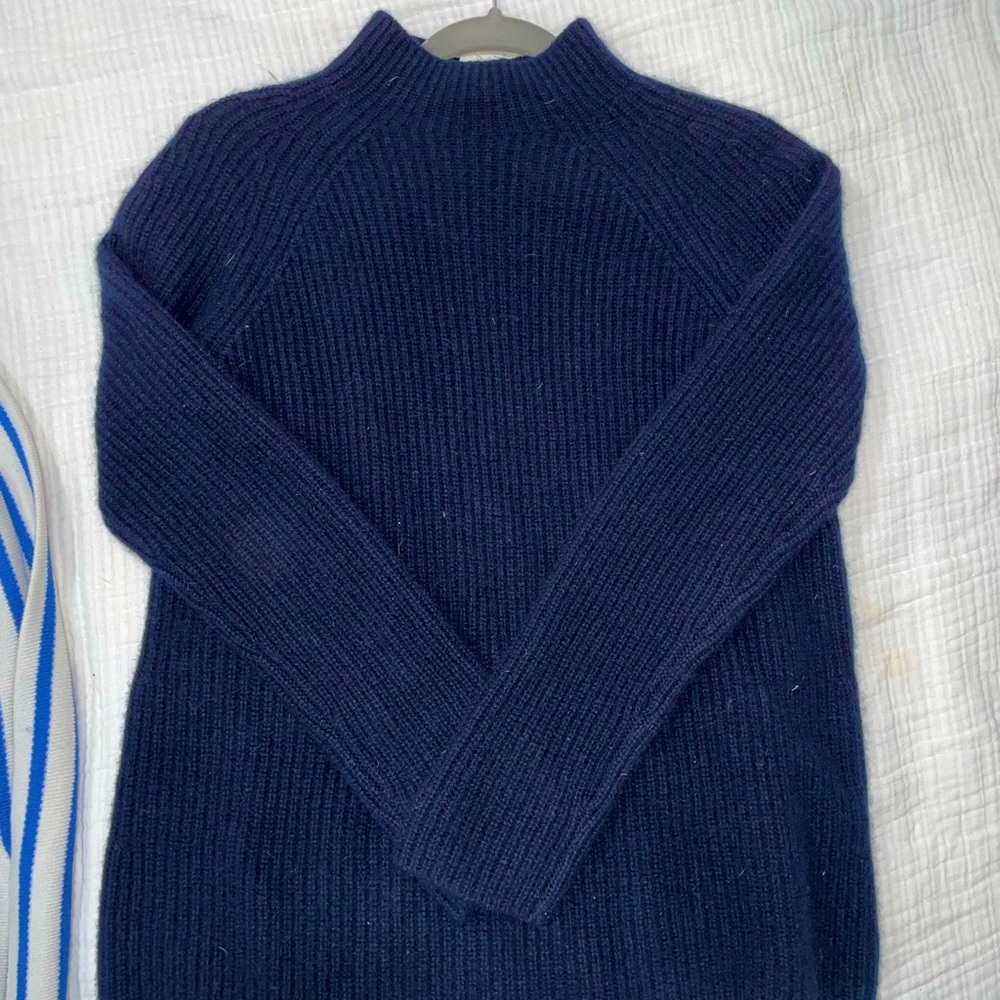 Navy Vince Turtle neck